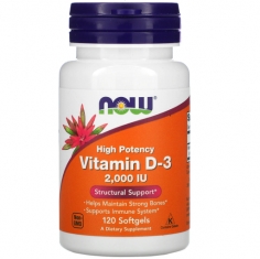 Vitamin D-3 2000 IU 120softgels